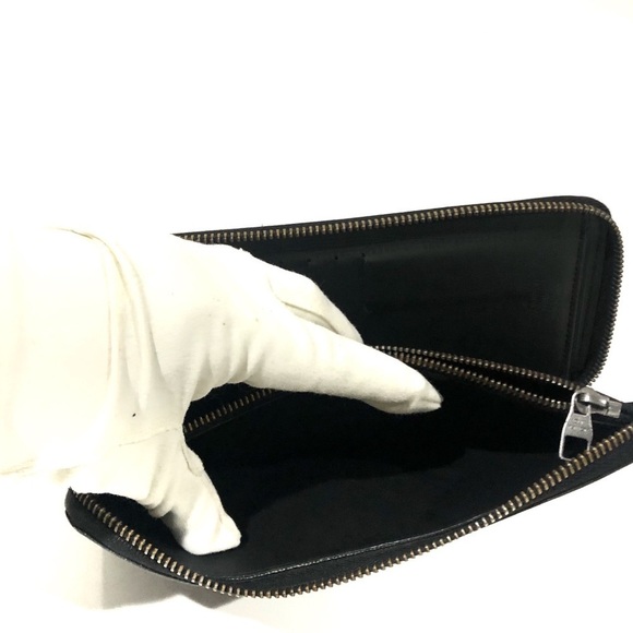 Authentic Louis Vuitton Damier Infini Vertical Leather Zippy Round Long Wallet - Picture 14 of 16